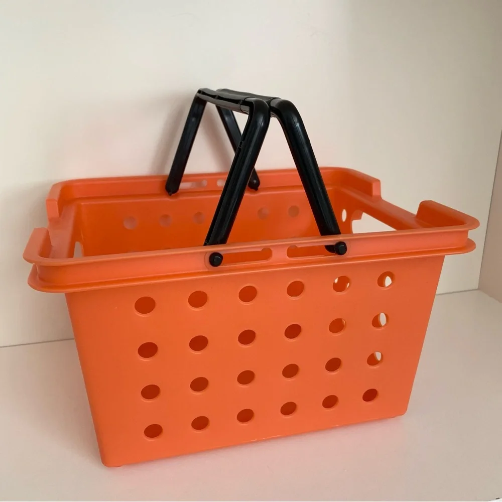 New vintage Orange bucket made in USA